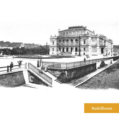 Propagační e-book: Antonín Dvořák Symfonie č. 2 B Dur, historická fotografie Rudolfina