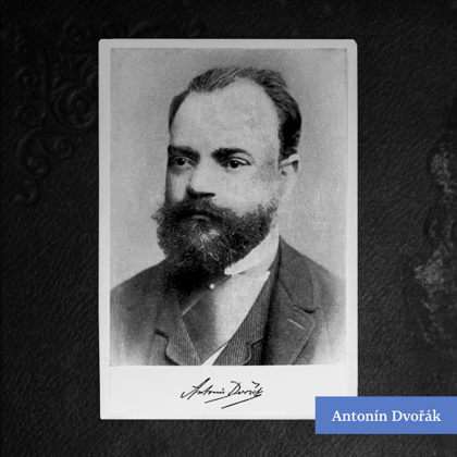 Propagační e-book: Antonín Dvořák Symfonie č. 3 Es dur, portrét Antonína Dvořáka