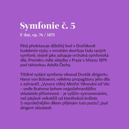 Propagační e-book: Antonín Dvořák Symfonie č. 5 F dur