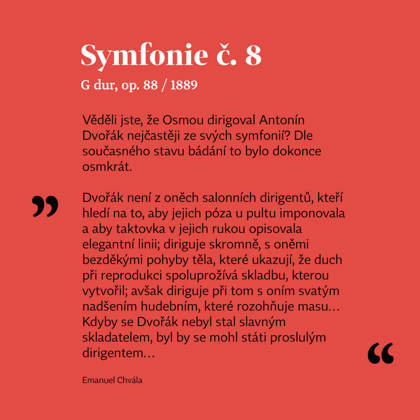 Propagační e-book: Antonín Dvořák Symfonie č. 8 G dur