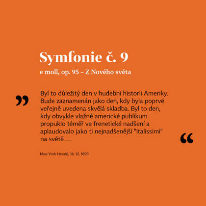 Propagační e-book: Antonín Dvořák Symfonie č. 9 e moll „Z nového světa“